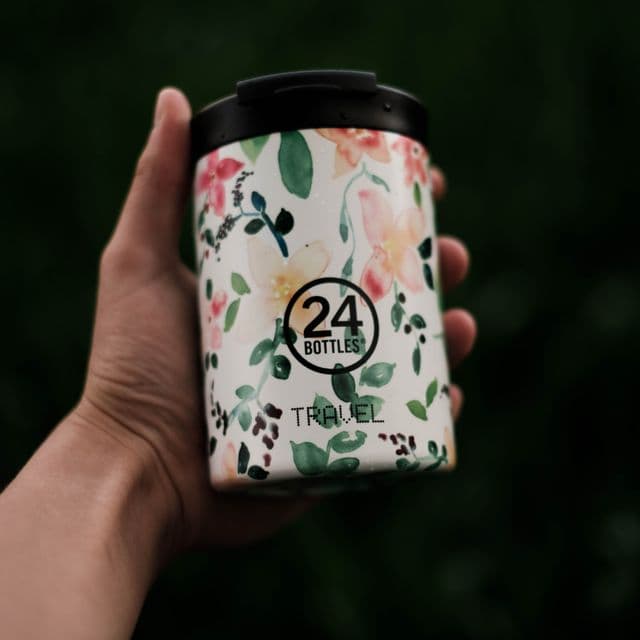 Branded travel tumbler printing